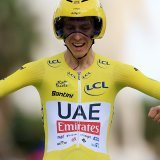 Tadej Pogacar visera sans aucun doute la victoire au Tour de France 2026 KEYSTONE/EPA/GUILLAUME HORCAJUELO